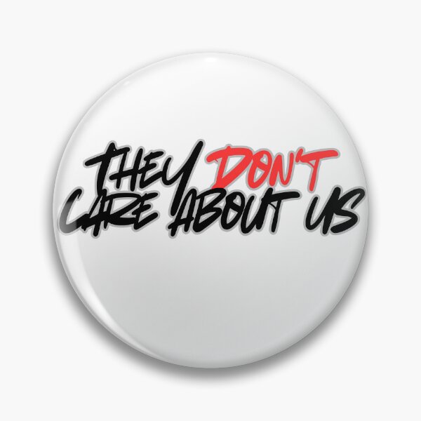 Item preview, They Don't Care About Us designed and sold by MaxCardoso.
