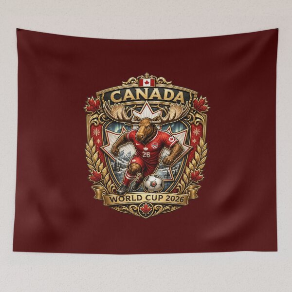 Item preview, Canada Football Crest designed and sold by ORIGIN™ Premium Wear.