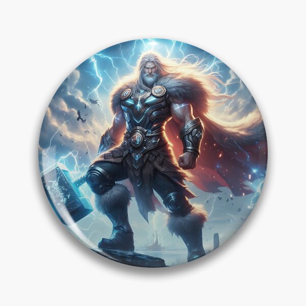 Item preview, Thor, Norse God of Thunder designed and sold by GalleryBrisArt.