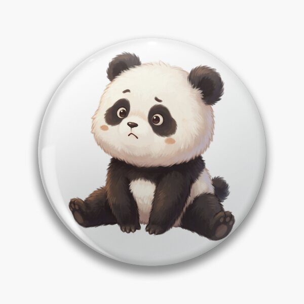 Item preview, Confused Panda designed and sold by Panda-Clips.