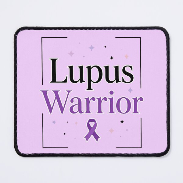 Item preview, Lupus Warrior Minimalist | Lupus Awareness Month Purple Ribbon | Chronic Illness Fighter designed and sold by Im-Ara.