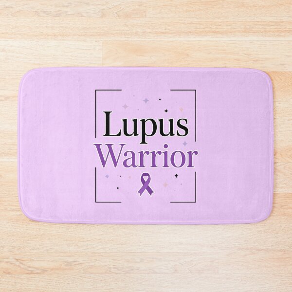 Item preview, Lupus Warrior Minimalist | Lupus Awareness Month Purple Ribbon | Chronic Illness Fighter designed and sold by Im-Ara.