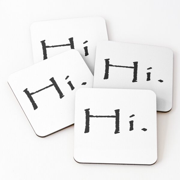 Item preview, Hi. Typography designed and sold by wordznart.