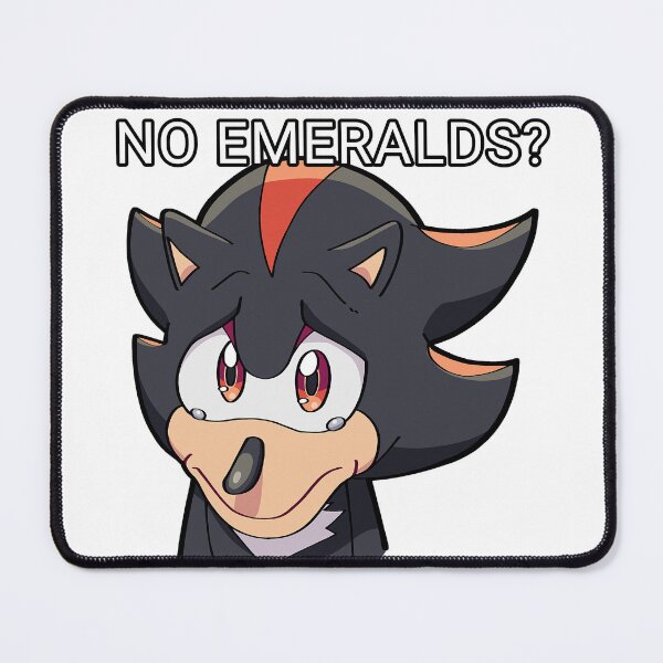 Item preview, Shadow no emeralds designed and sold by thehatguy.