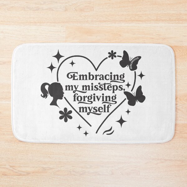 Item preview, Forgiving Myself Mental Health Quotes designed and sold by SublimeElle.