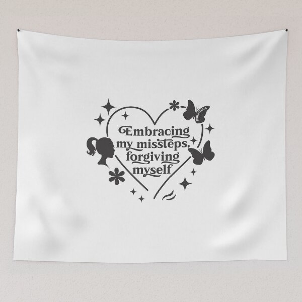 Item preview, Forgiving Myself Mental Health Quotes designed and sold by SublimeElle.