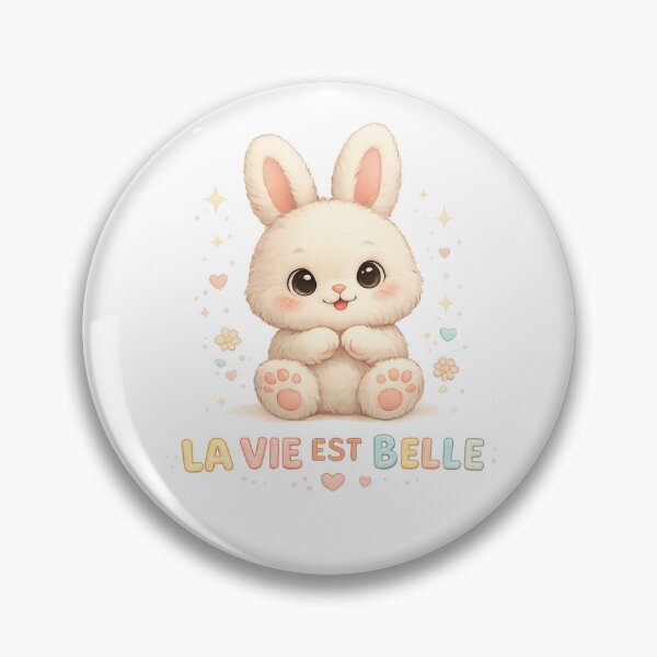 Item preview, Kawaii Bunny Life is Beautiful designed and sold by KM Design.
