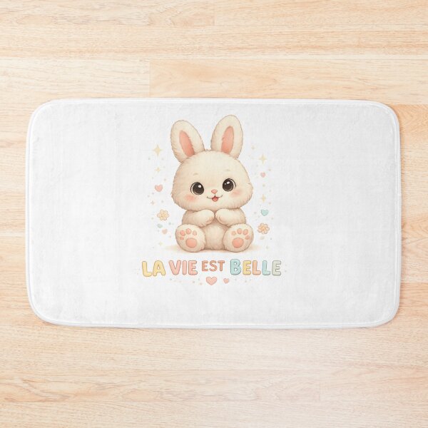 Item preview, Kawaii Bunny Life is Beautiful designed and sold by KM Design.