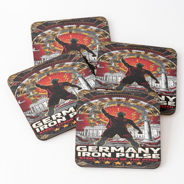 Item preview, Germany — “Iron Pulse: Steel Titans of the Game” designed and sold by Twala Design Co..