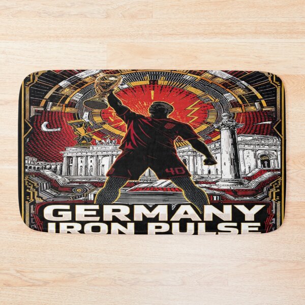Item preview, Germany — “Iron Pulse: Steel Titans of the Game” designed and sold by Twala Creative Studio.