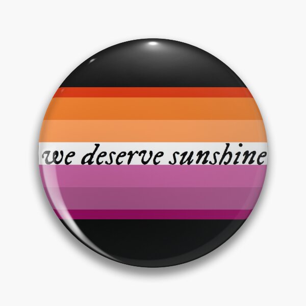 Item preview, We Deserve Sunshine - Lesbian Pride Flag - Heated Rivalry Quote - Pride Quote designed and sold by artistalways.