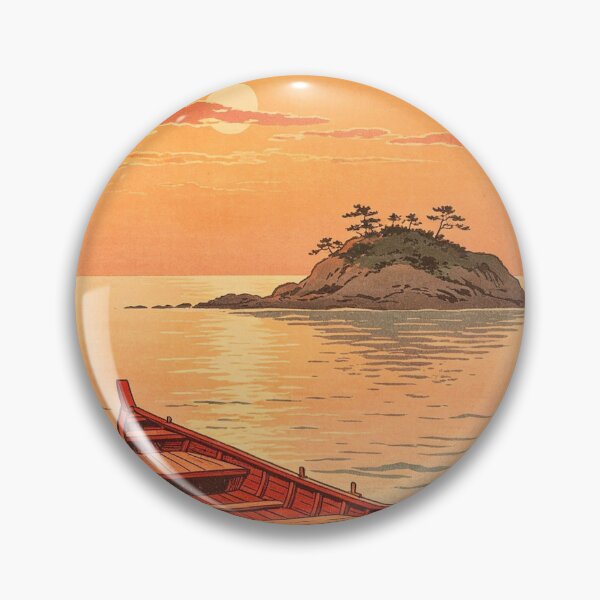 Item preview, Red Boat Sunset Island designed and sold by synthoso.