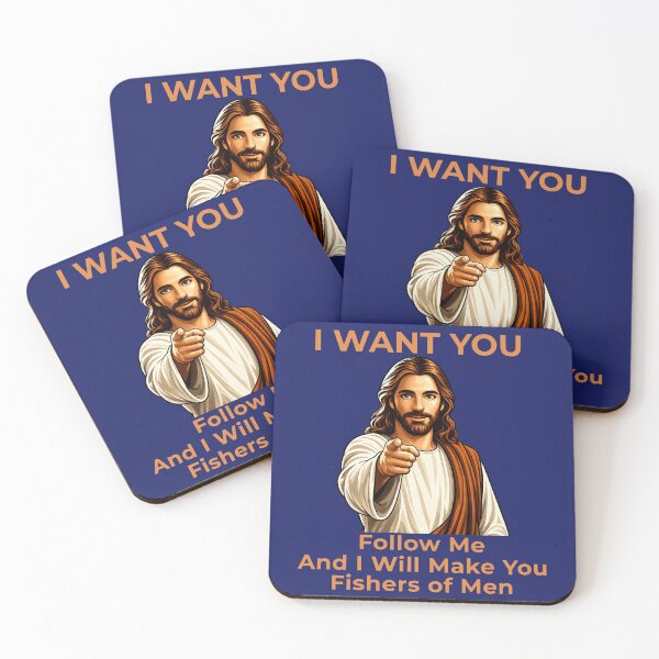 Item preview, Follow Me and I Will Make You Fishers of Men Christian designed and sold by TheBibleStop.