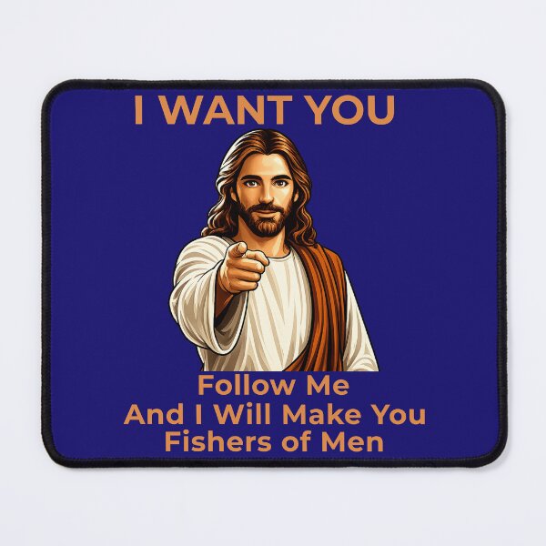 Item preview, Follow Me and I Will Make You Fishers of Men Christian designed and sold by TheBibleStop.