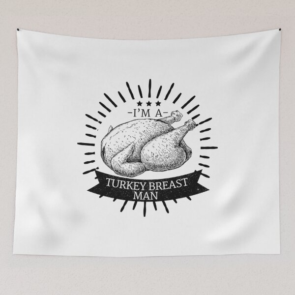 Item preview, I'm A Turkey Breast Man Funny Thanksgiving Feast designed and sold by SassyYetClassy.