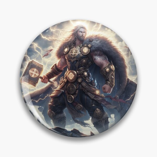 Item preview, Thor, Norse God of Thunder designed and sold by GalleryBrisArt.