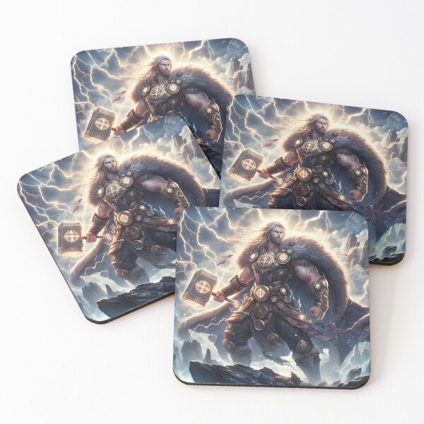 Item preview, Thor, Norse God of Thunder designed and sold by GalleryBrisArt.