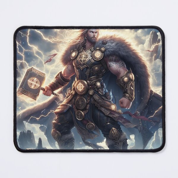 Item preview, Thor, Norse God of Thunder designed and sold by GalleryBrisArt.