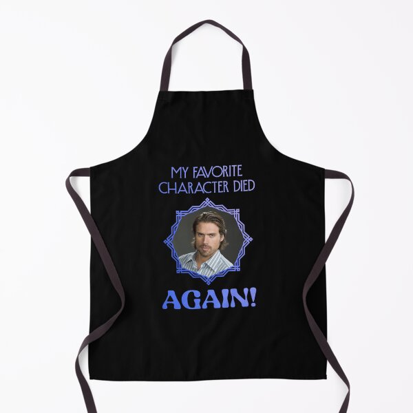 Item preview, My Favorite Character Died Again! NICK/Blue (on Black) designed and sold by PawsitiveMum3.