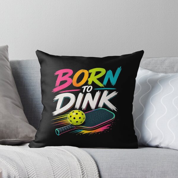 Item preview, Born To Dink Pickleball Retro Design designed and sold by Rally Ink Designs.