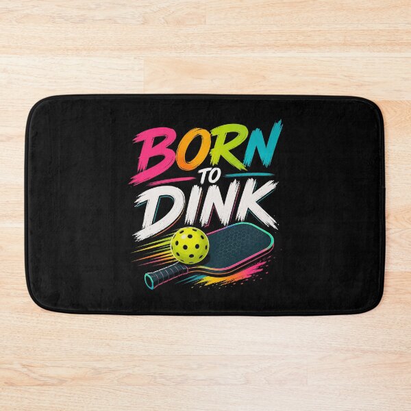 Item preview, Born To Dink Pickleball Retro Design designed and sold by Rally Ink Designs.