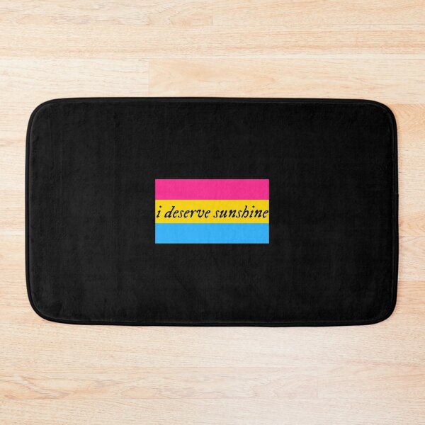 Item preview, I Deserve Sunshine - Pansexual Pride Flag - Heated Rivalry Quote - Pride Quote designed and sold by artistalways.