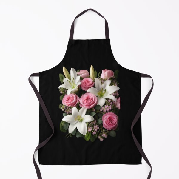 Item preview, Elegant Roses & Lilies Bouquet designed and sold by NaphDesigns.