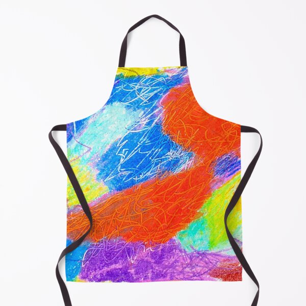 Item preview, abstract in orange designed and sold by Tereza Pilar Art.