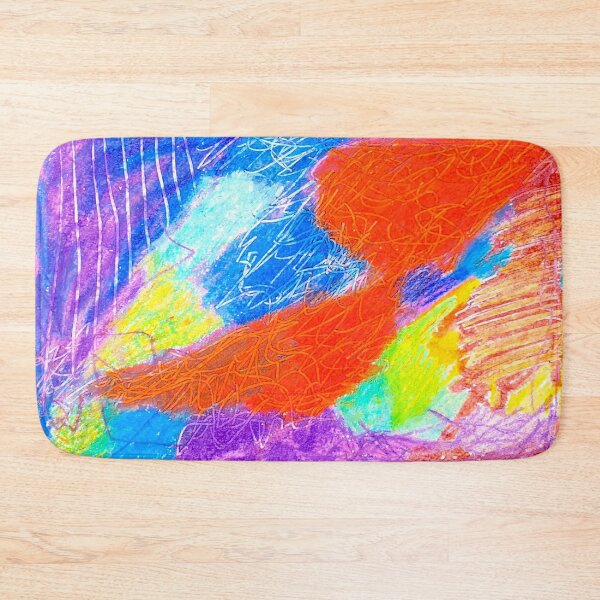 Item preview, abstract in orange designed and sold by Tereza Pilar  Art.
