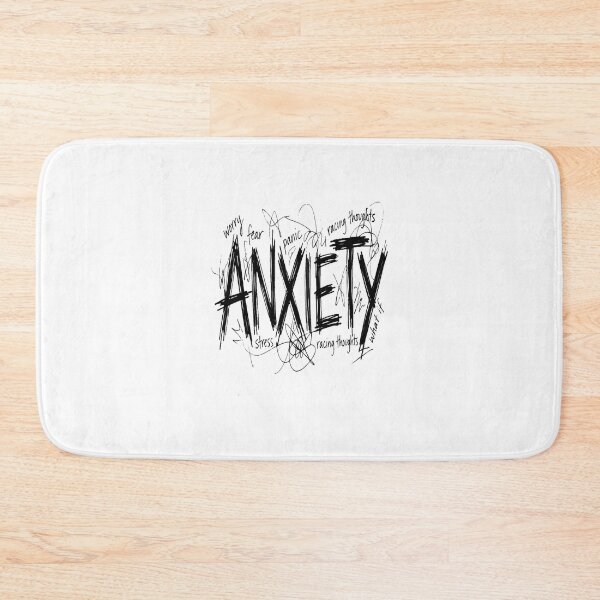 Item preview, Anxiety Scribble Mental Health Awareness designed and sold by Groovy Looks.