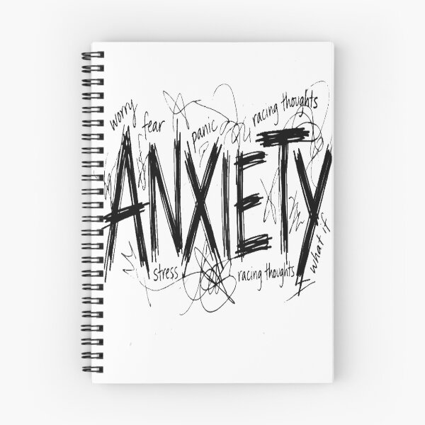 Item preview, Anxiety Scribble Mental Health Awareness designed and sold by SouthPrint.