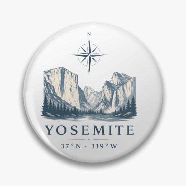 Artikelvorschau, Yosemite-Koordinaten entworfen und verkauft von ChicClicker.