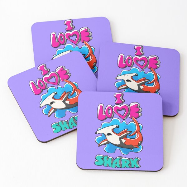 Item preview, I love sharks  designed and sold by Drawings much more.