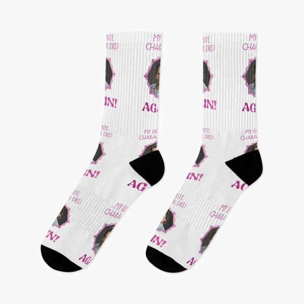 Item preview, My Favorite Character Died Again! NICK/Pink (on White) designed and sold by PawsitiveMum3.