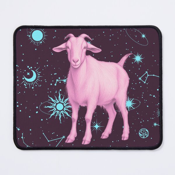 Item preview, Pink Goat designed and sold by IlzeArtAtelier.