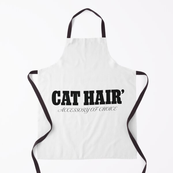 Item preview, Cat Hair Accessory of Choice Funny Cat Mom Typography Tee Sticker Cat Lover Gift designed and sold by sharifex.
