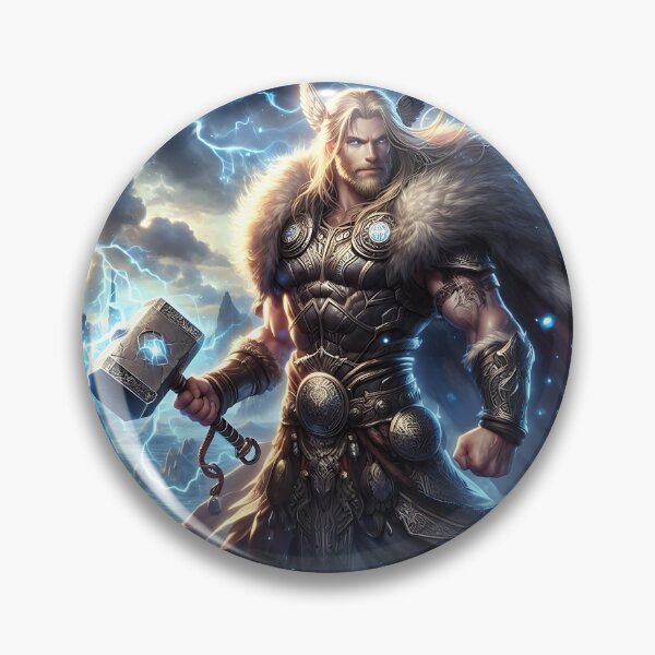 Item preview, Thor, Norse God of Thunder designed and sold by GalleryBrisArt.