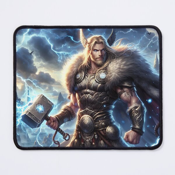 Item preview, Thor, Norse God of Thunder designed and sold by GalleryBrisArt.