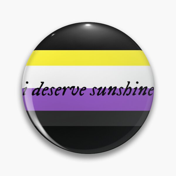 Item preview, I Deserve Sunshine - Non-Binary Pride Flag - Heated Rivalry Quote - Pride Quote designed and sold by artistalways.