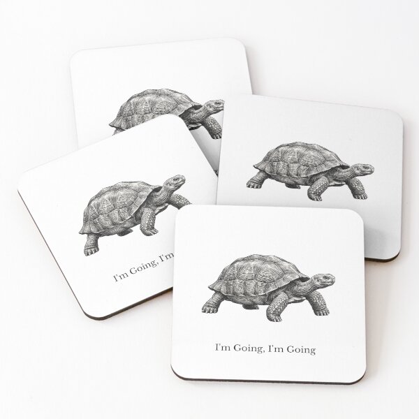 Item preview, Tortoise – I'm Going, I'm Going designed and sold by lazydogonline.