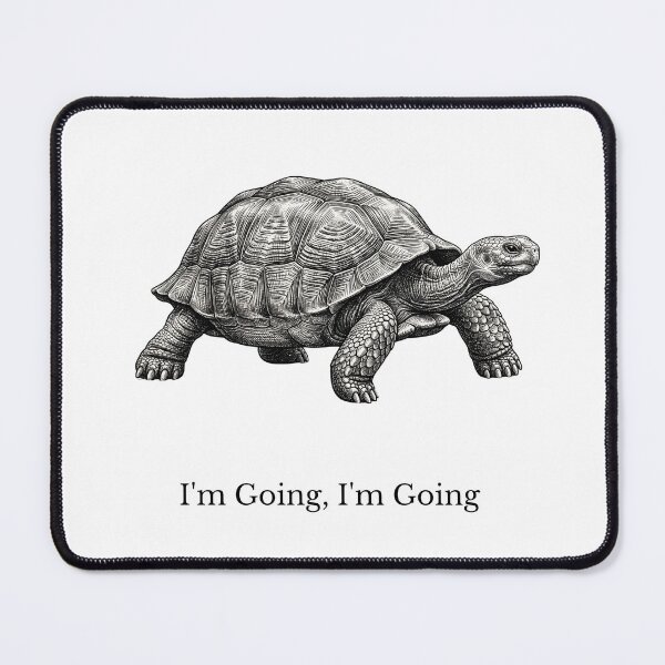 Item preview, Tortoise – I'm Going, I'm Going designed and sold by lazydogonline.