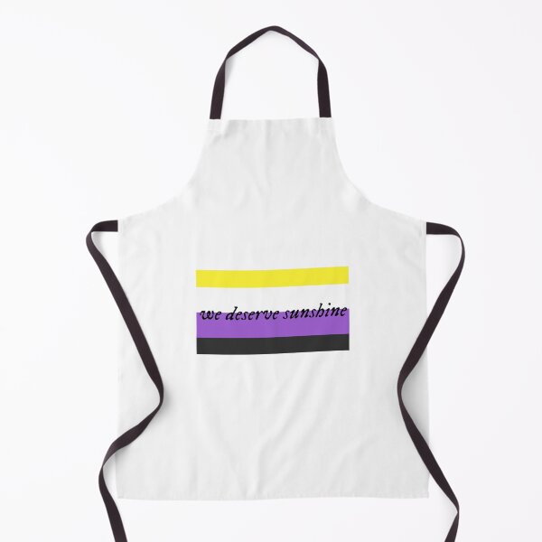 Item preview, We Deserve Sunshine - Non-Binary Pride Flag - Heated Rivalry Quote - Pride Quote designed and sold by artistalways.