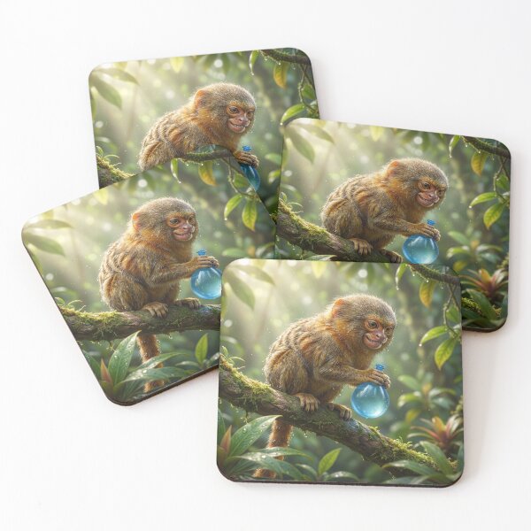 Item preview, Pygmy Marmoset Pranks a Poor Ground Dweller designed and sold by Tridentulus.