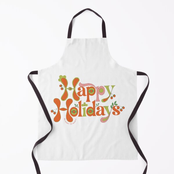 Item preview, Eco-Friendly Holiday Greetings Typography Design designed and sold by Inklyst.