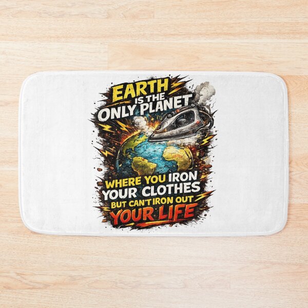 Item preview, Earth's wrinkles can't be ironed out designed and sold by HiteshArt111.