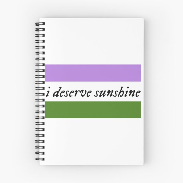 Item preview, I Deserve Sunshine - Genderqueer Pride Flag - Heated Rivalry Quote - Pride Quote designed and sold by artistalways.