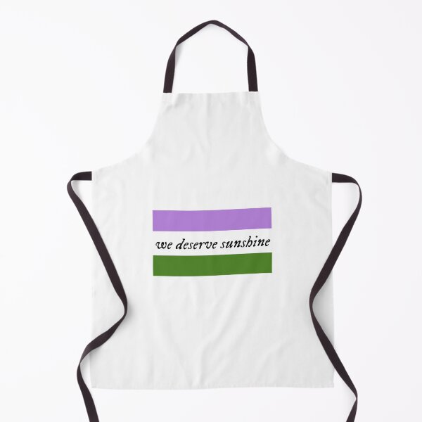 Item preview, We Deserve Sunshine - Genderqueer Pride Flag - Heated Rivalry Quote - Pride Quote designed and sold by artistalways.