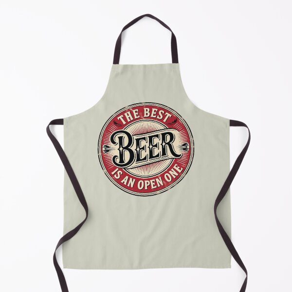 Item preview, The Best Beer Is an Open One – Vintage Beer Sign designed and sold by PIXEL POP DESIGNS - Beyond the Norm!.