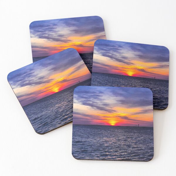 Item preview, Fiery Horizon and Deep Purple Sunset designed and sold by AENJ Collective.