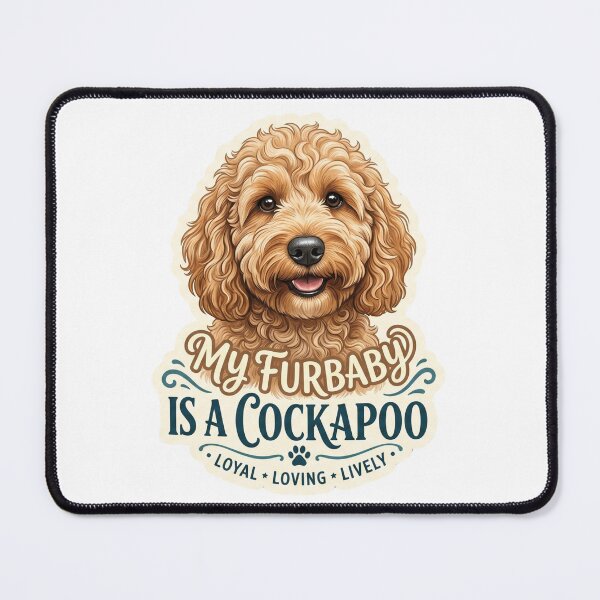 Item preview, Proud Cockapoo Dog Owner Furbaby Pet Lover designed and sold by CdnVeteranGraphics .